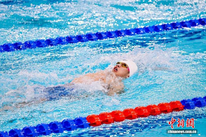浙江山东双雄争锋 残特奥会游泳赛创多项纪录